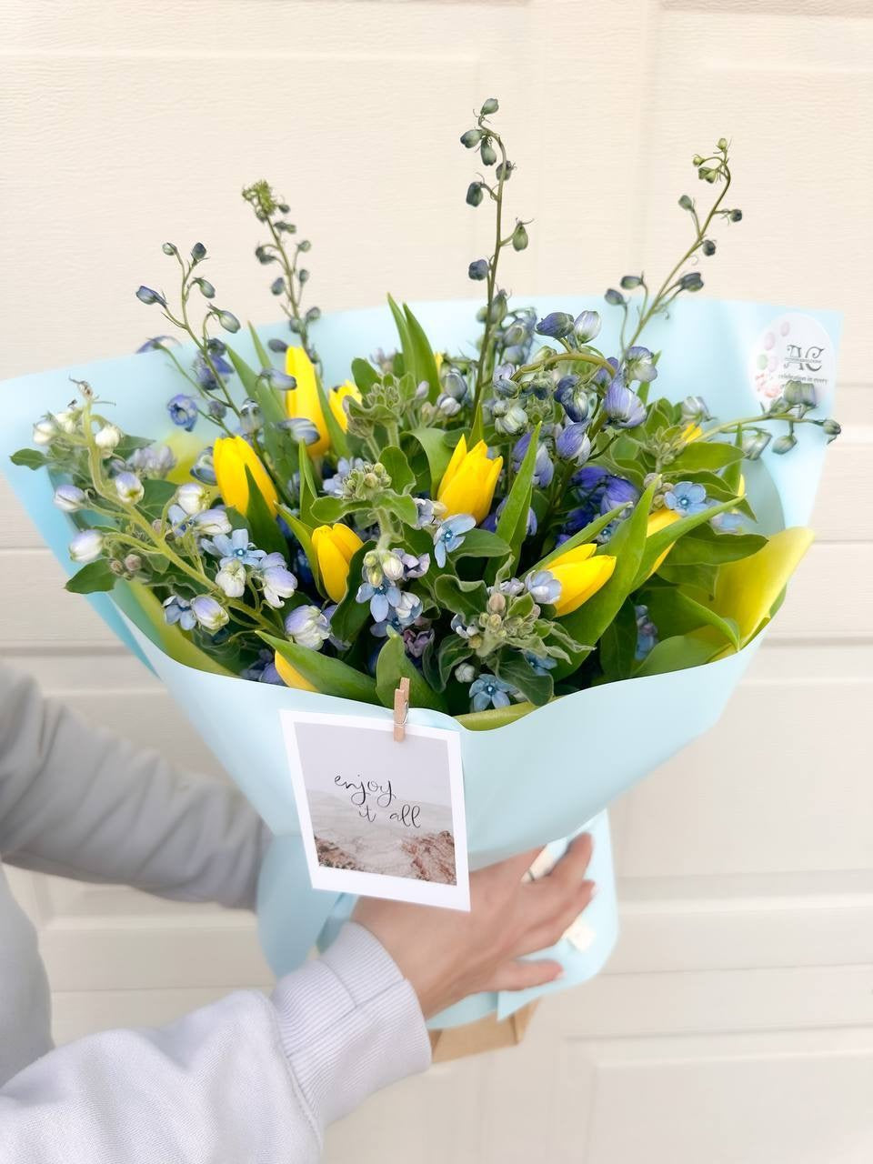 Bouquet “Blue sun”