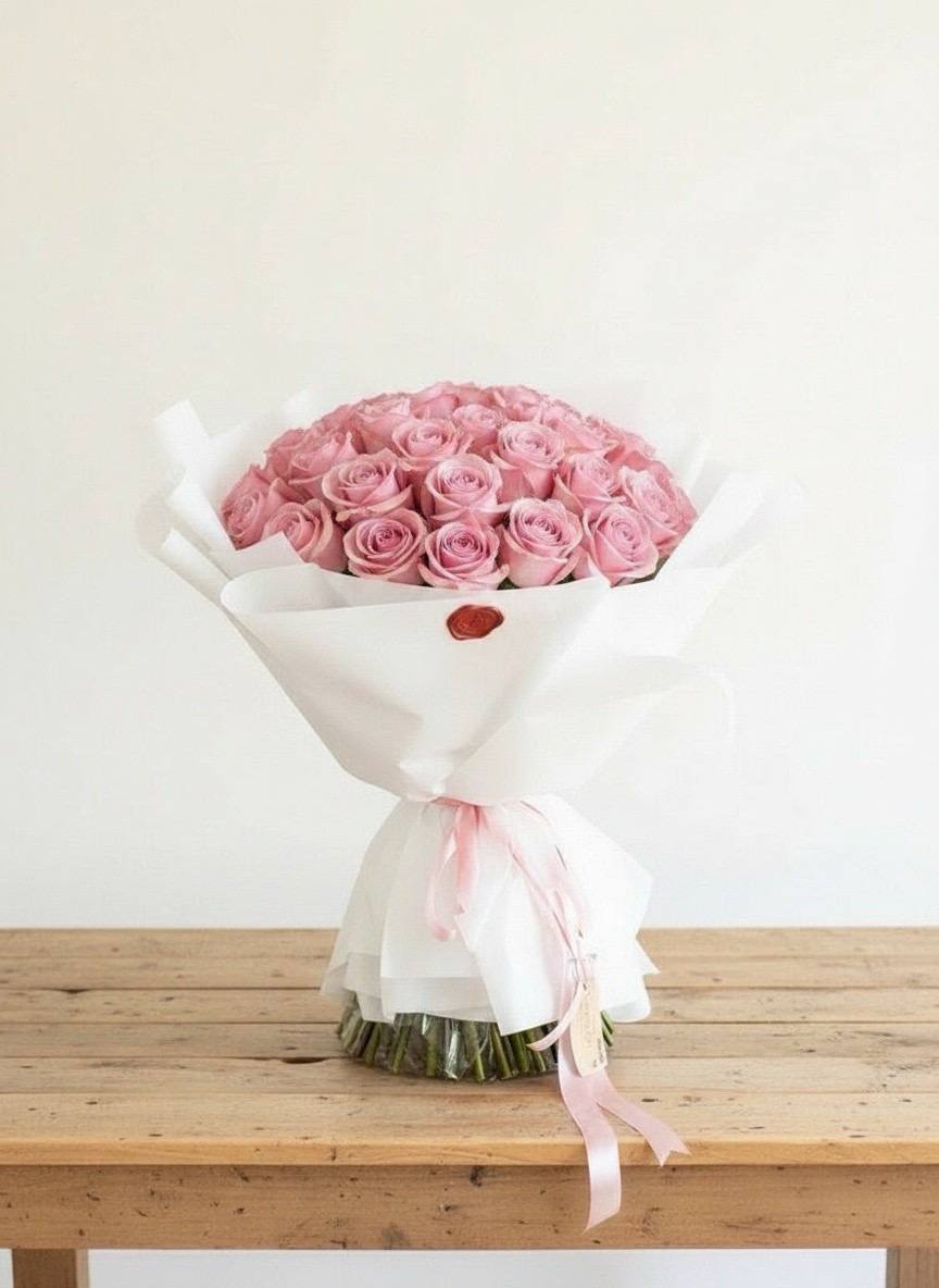 3 dozen red roses bouquet