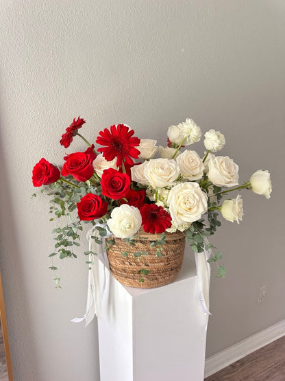 Basket “From heart to heart”