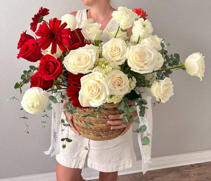 Basket “From heart to heart”