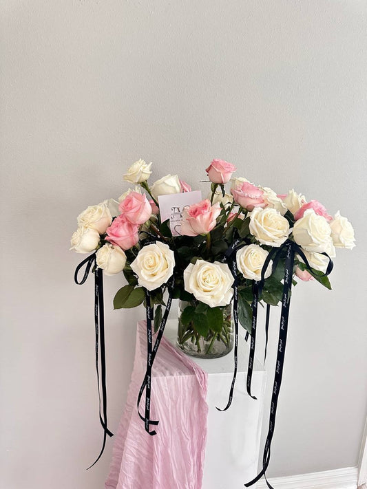 Roses in a vase
