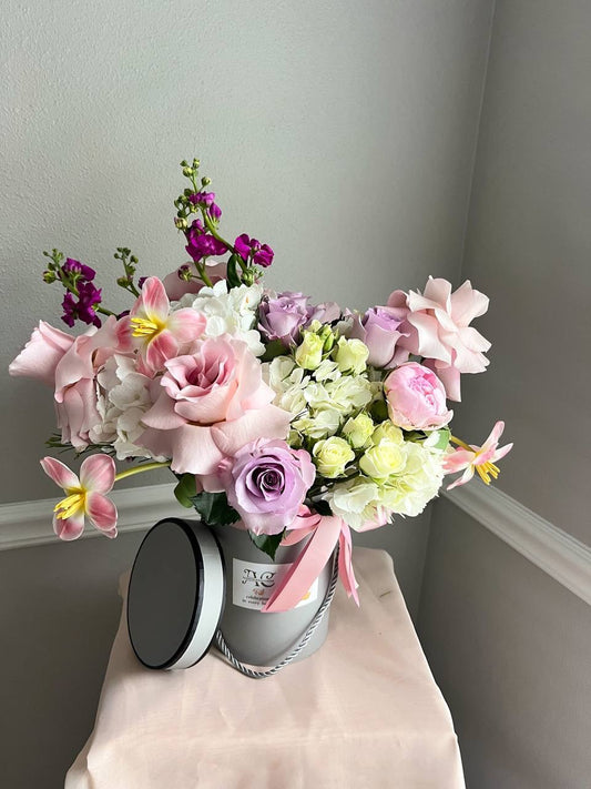 Flower box "Lilac boom"