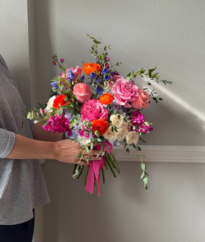 Colorful Garden Bridal Bouquet