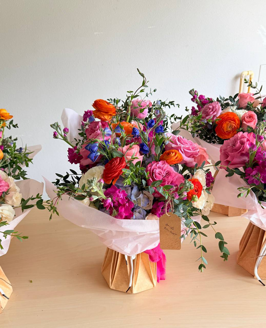 Colorful Garden Bridal Bouquet