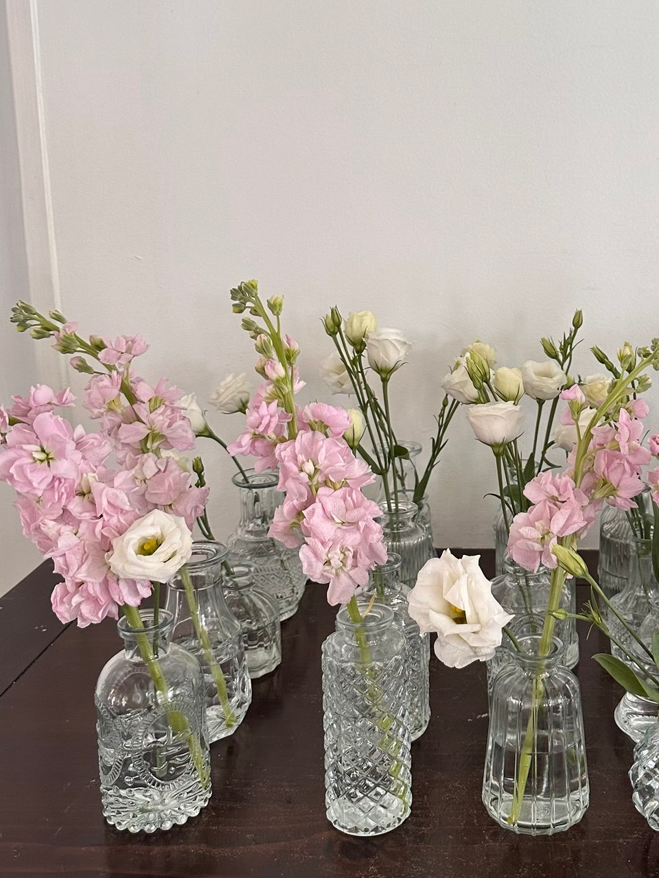 Single Stem Bud Vase Set