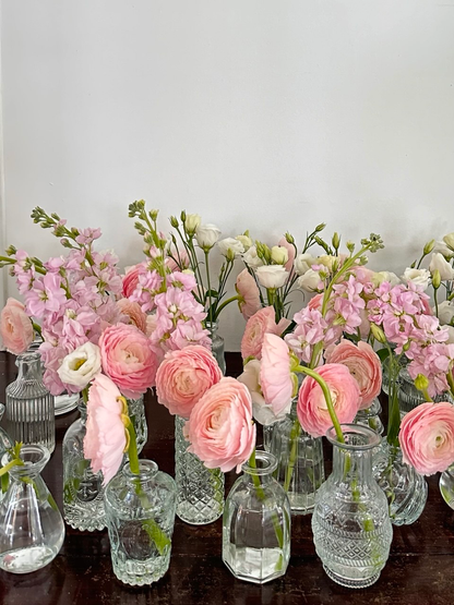 Single Stem Bud Vase Set