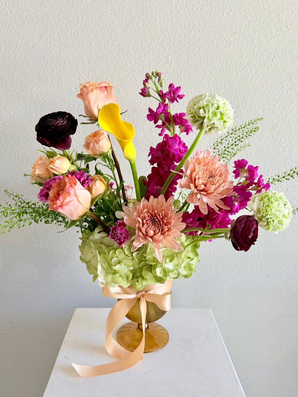 Small fall floral arrangement