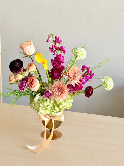 Small fall floral arrangement