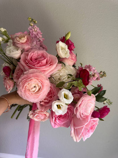 Pink Romance Bridal Bouquet