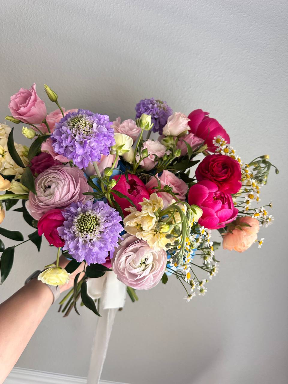 Colorful Garden Bridal Bouquet