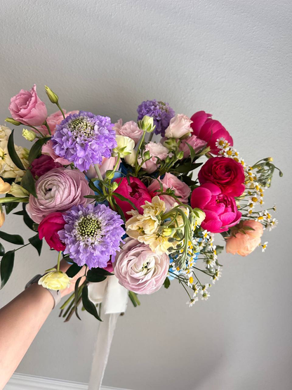 Colorful Garden Bridal Bouquet